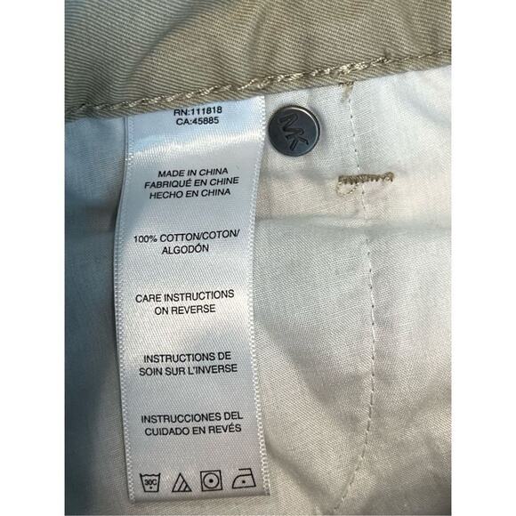 Michael Kors Tailored Fit Khaki Men's Jeans 32/32‎ MSRP $90 Casual Designer - Picture 10 of 13